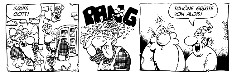 Grüß Gott Schöne Grüße von Alois