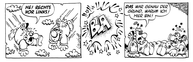 Unfall Rechts vor links