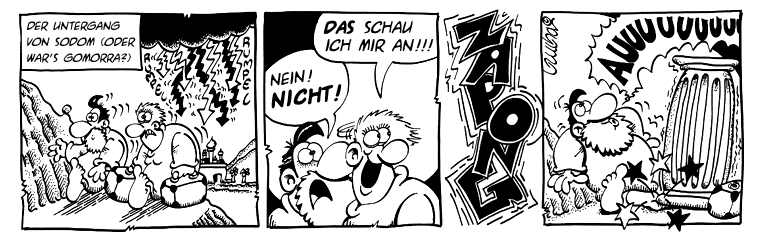 Die Salzsäule Der Untergang von Sodom