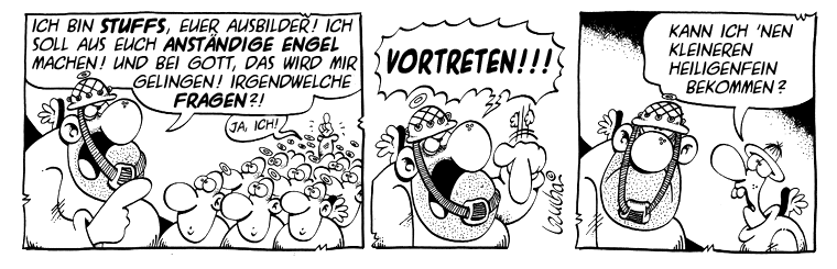 Der Heiligenschein Der Heiligenschein ist zu klein