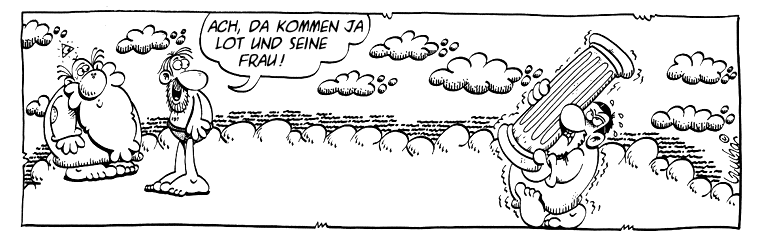 Lot Lot und seine Frau