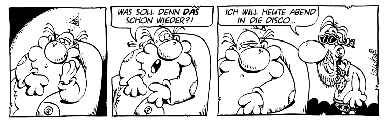 Disco Jesus geht in die Disco