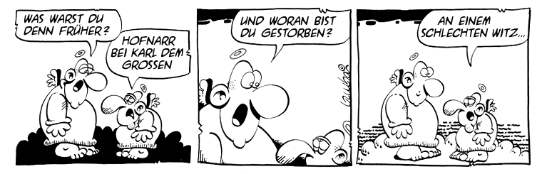 Der schlechte Witz Der Hoffnarr von Karl dem Großem