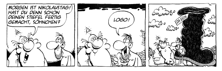 Der Nikolaustag Moregen ist Nikolaustag